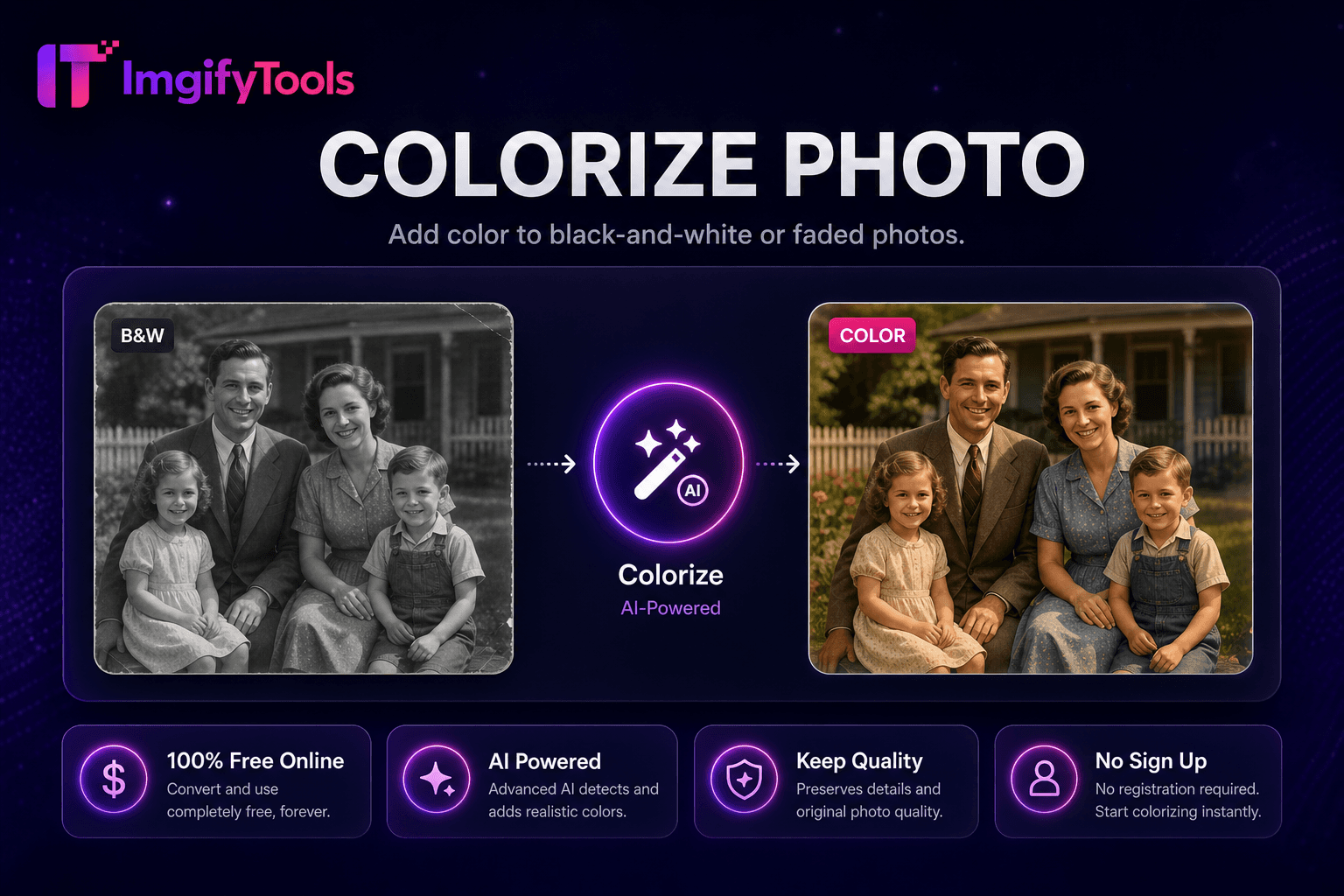 Colorize Photo preview