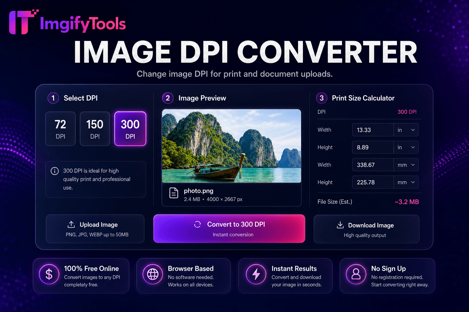 Image DPI Converter preview