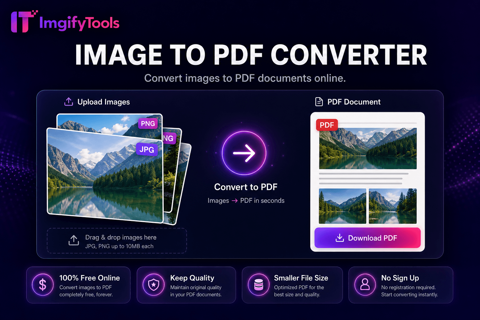 Image to PDF Converter preview
