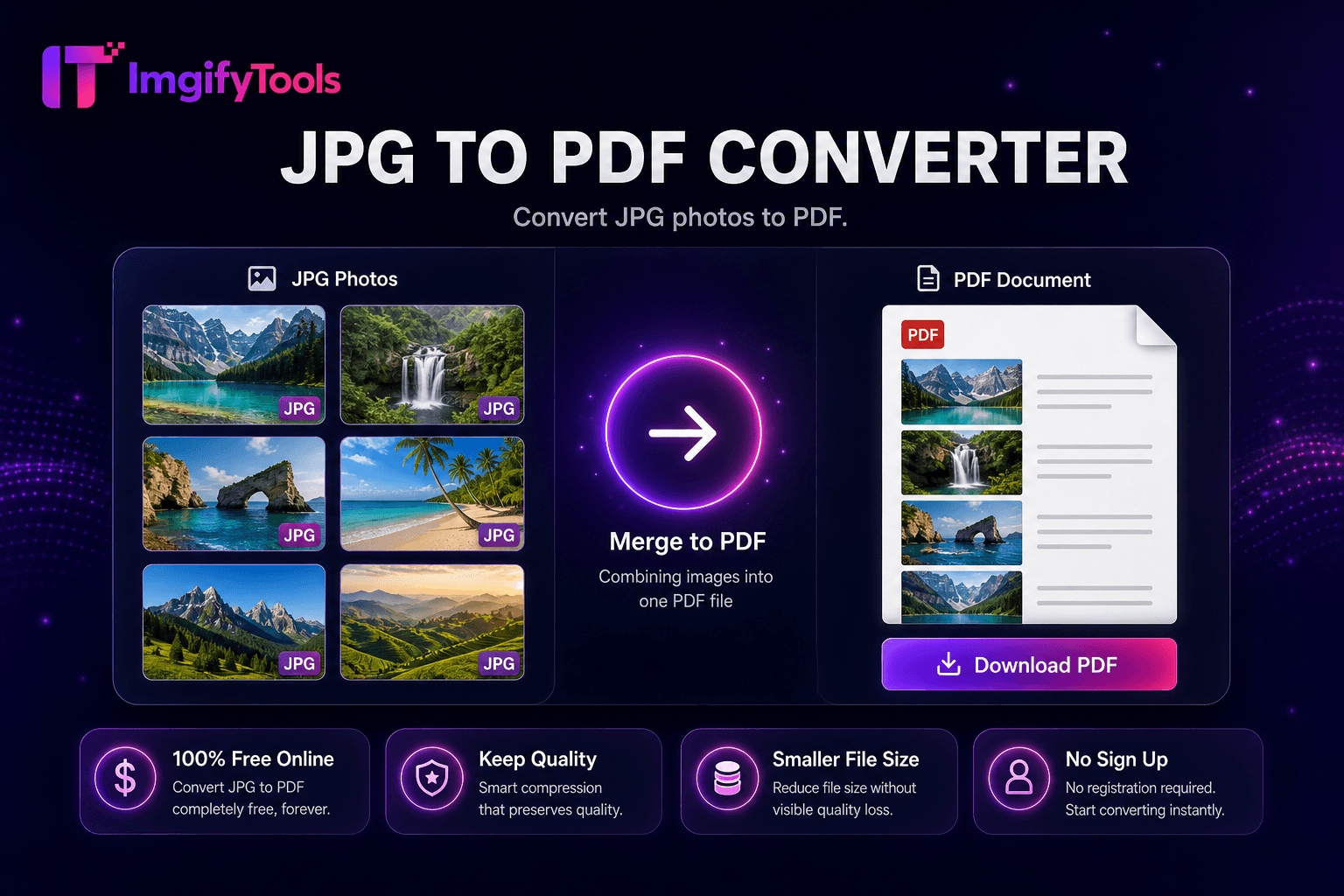 JPG to PDF Converter preview