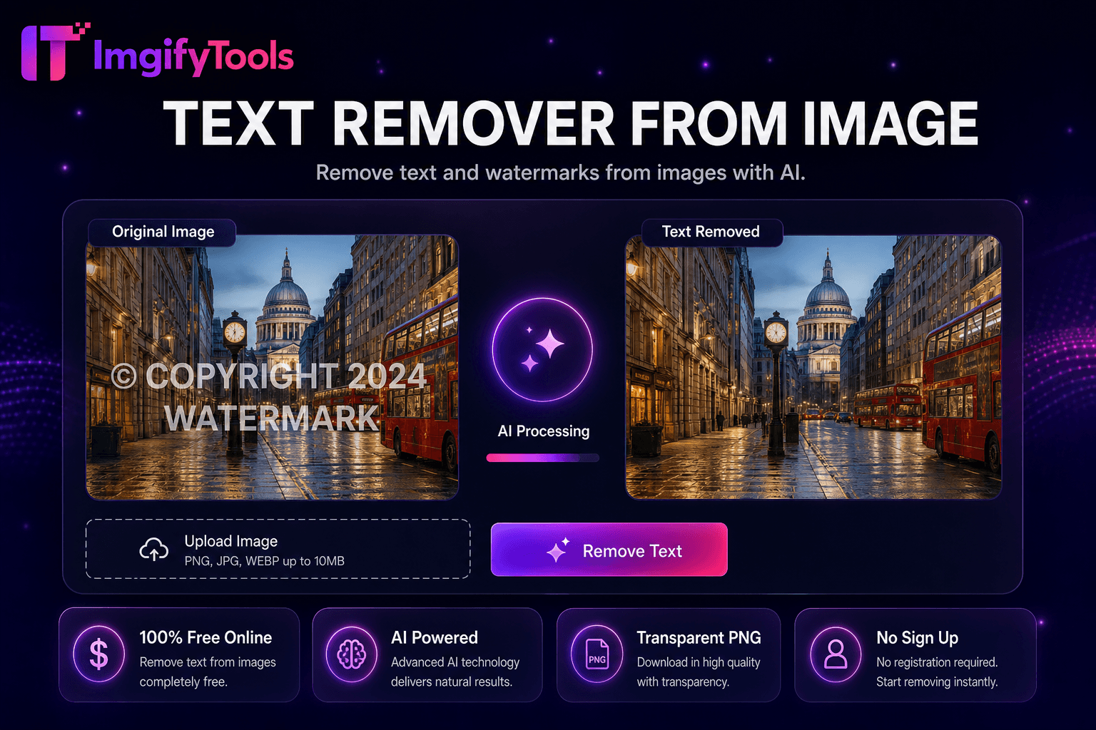 Text Remover from Image preview