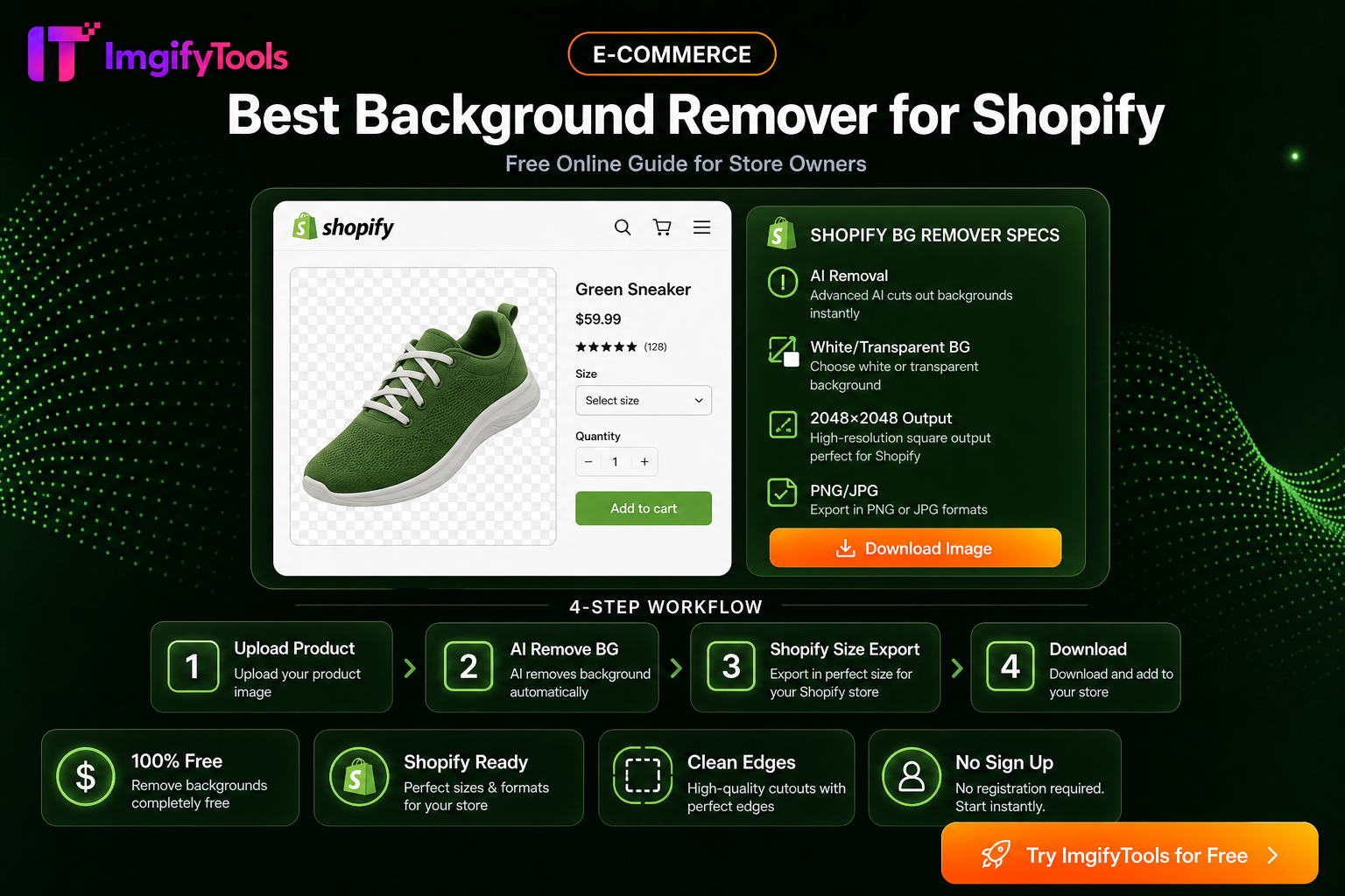 Shopify-এর জন্য সেরা ব্যাকগ্রাউন্ড রিমুভার - বিনামূল্যে অনলাইন গাইড